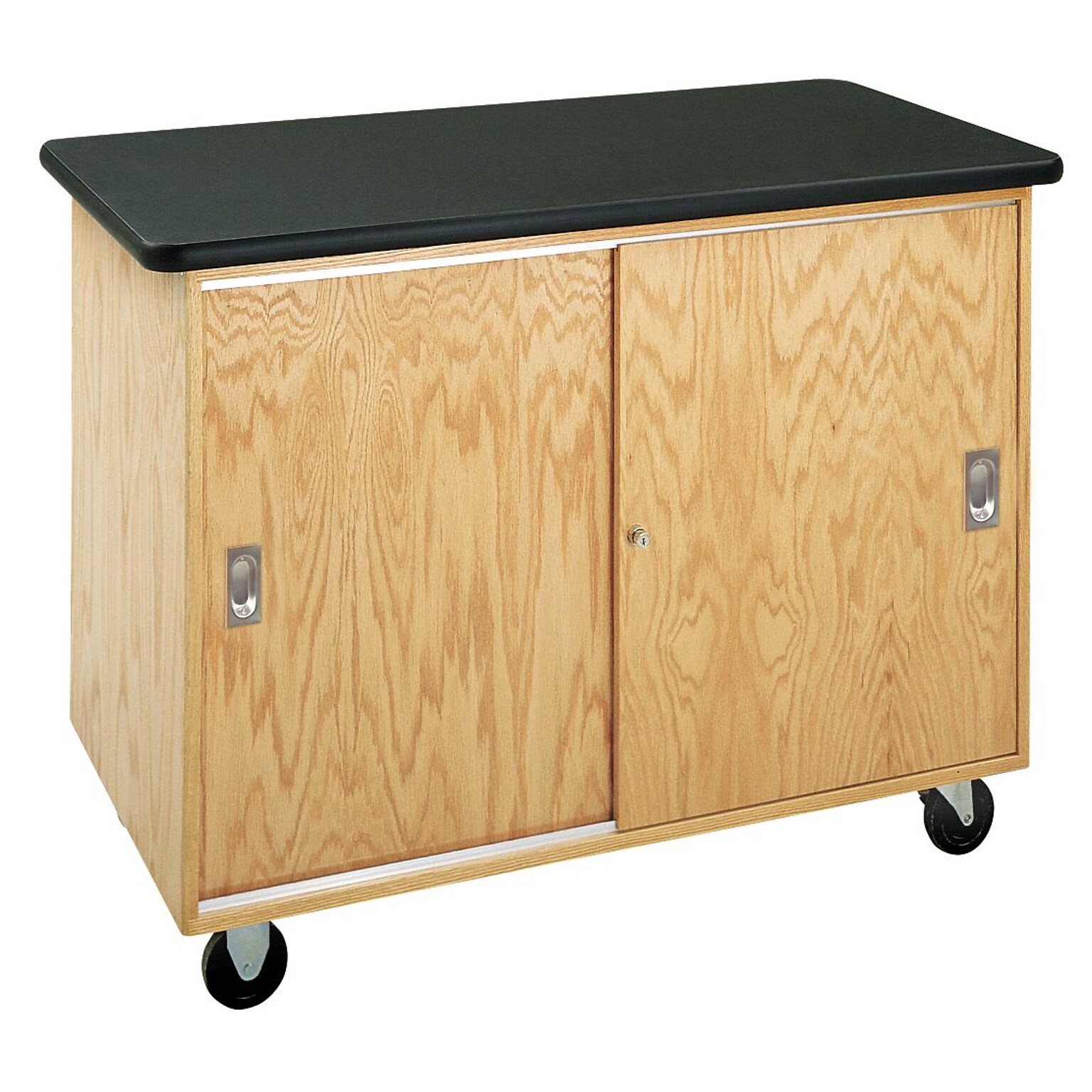 DWI Lab Table Rectangular Science Table, 48 x 24, Brown (4101K)