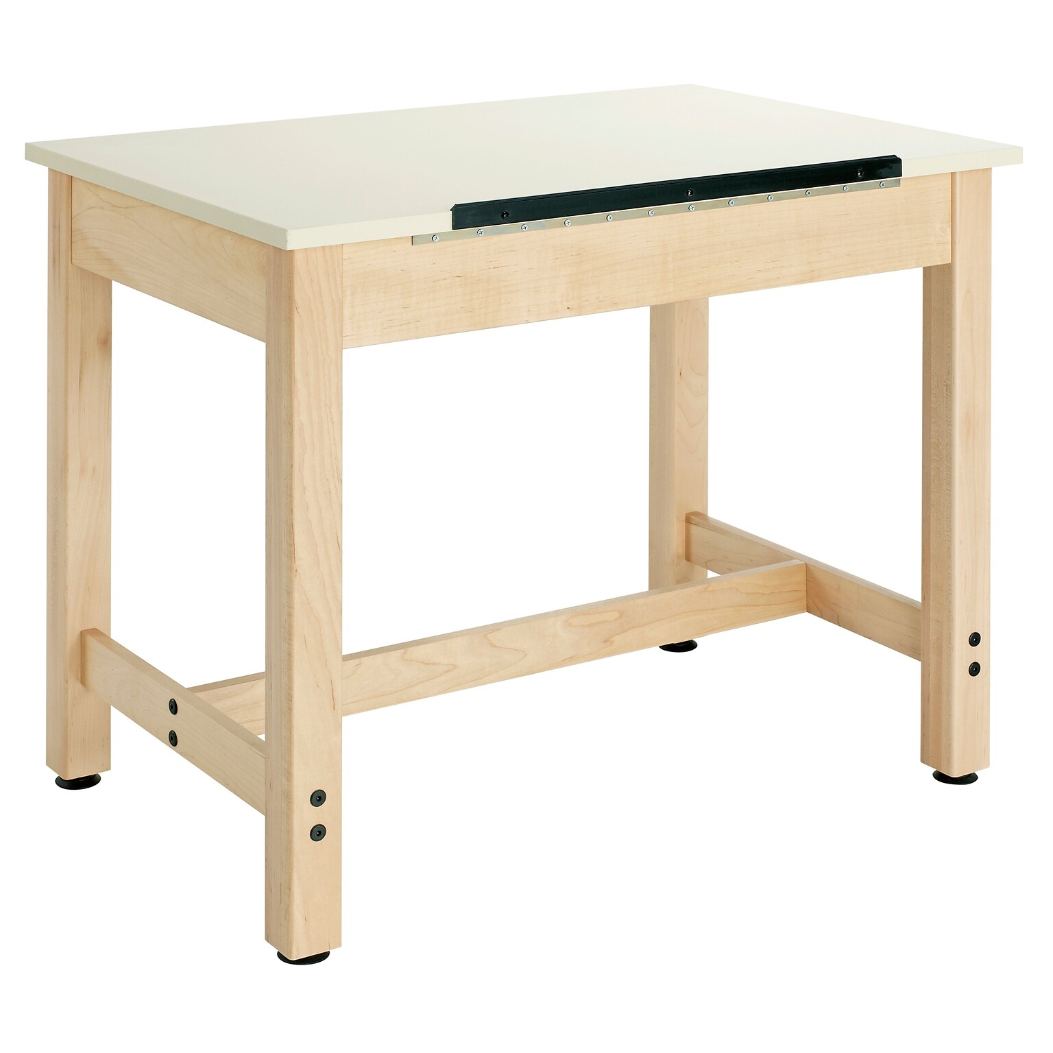 SHAIN Drafting Table 36H x 36W x 24D Solid Maple (DT-9A37)