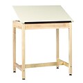 SHAIN Drafting Table 36H x 36W x 24D Solid Maple