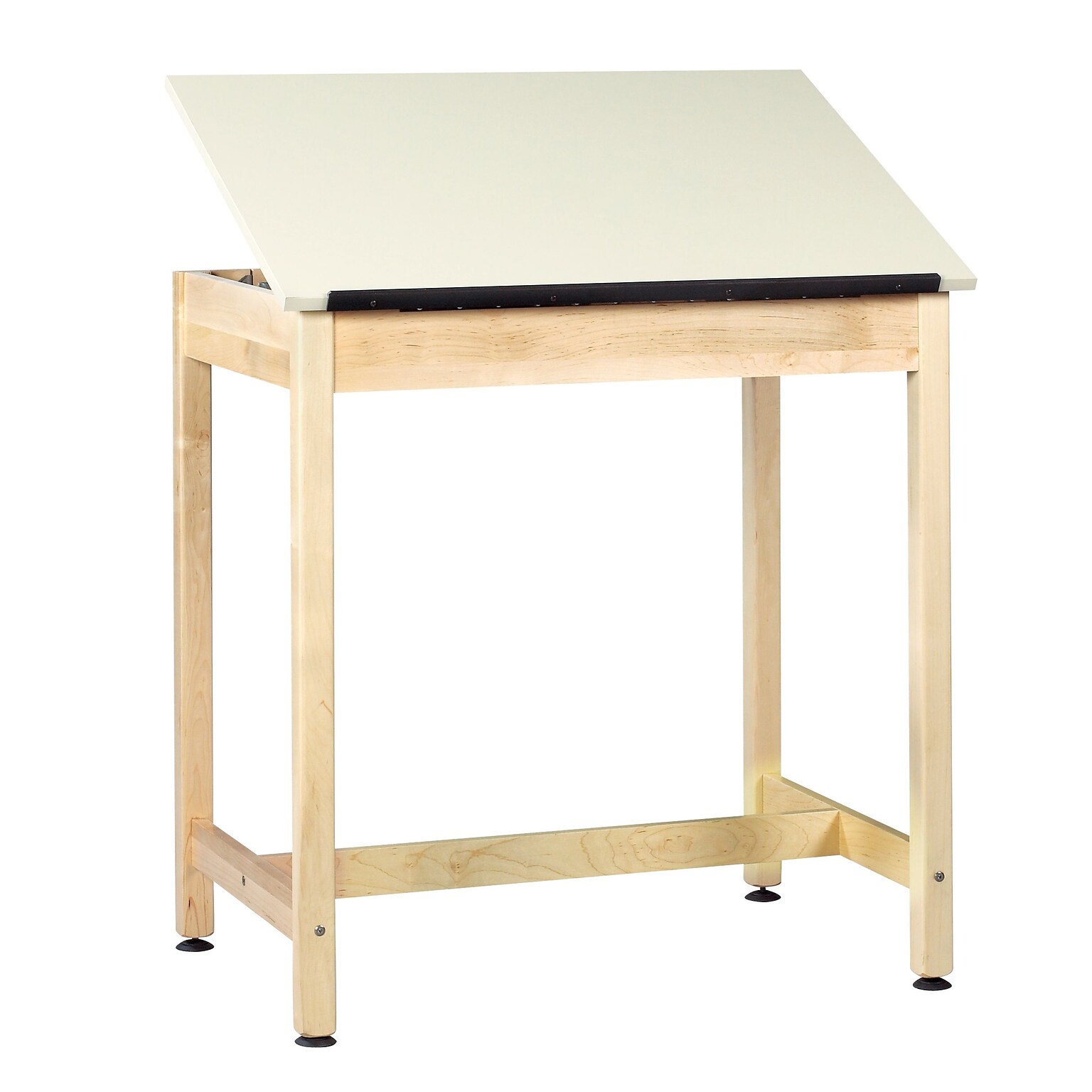SHAIN Drafting Table 36H x 36W x 24D Solid Maple (DT-9A37)