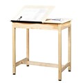 SHAIN Art/Drafting Table 36H x 36W x 24D Wood Solids / Veneers