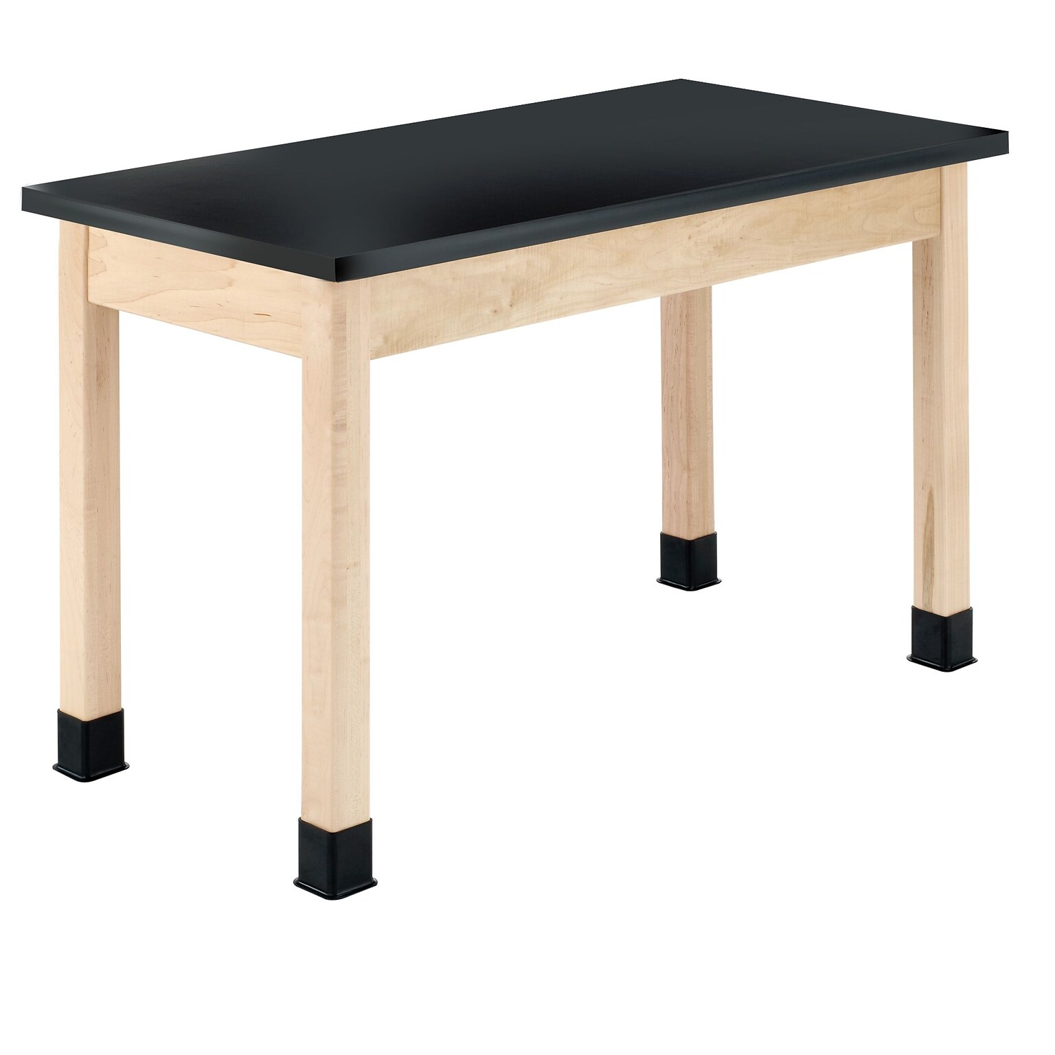 Diversified Woodcrafts Rectangular Science Table, 48 x 24, Black (P7106M30N)