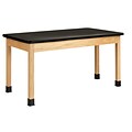 DWI Plain Apron Science Table 30H x 60W x 30D Wood With Plastic Laminate Top