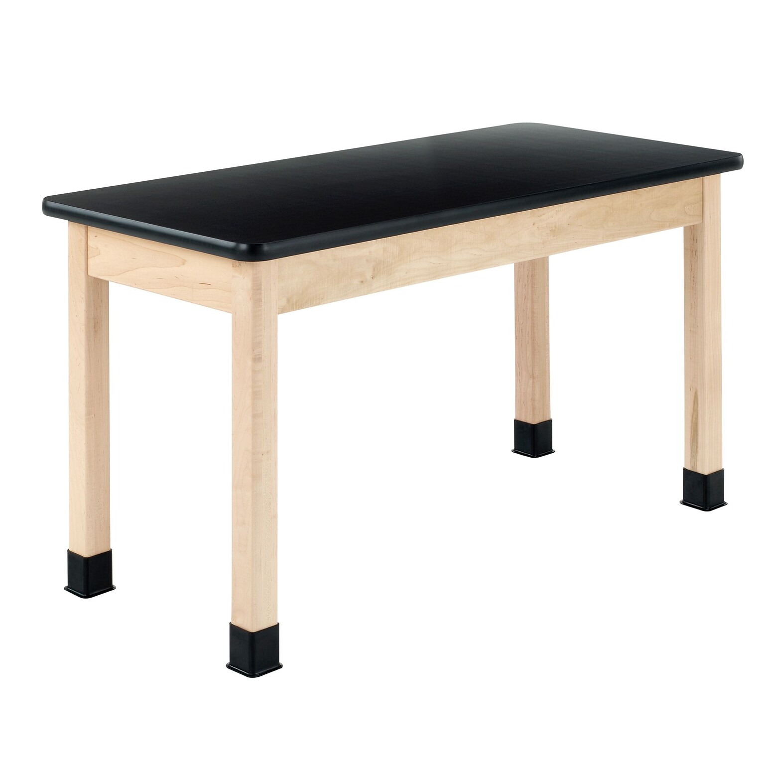 Diversified Woodcrafts Rectangular Science Table, 54 x 24, Black/Maple (P720LBBM30N)