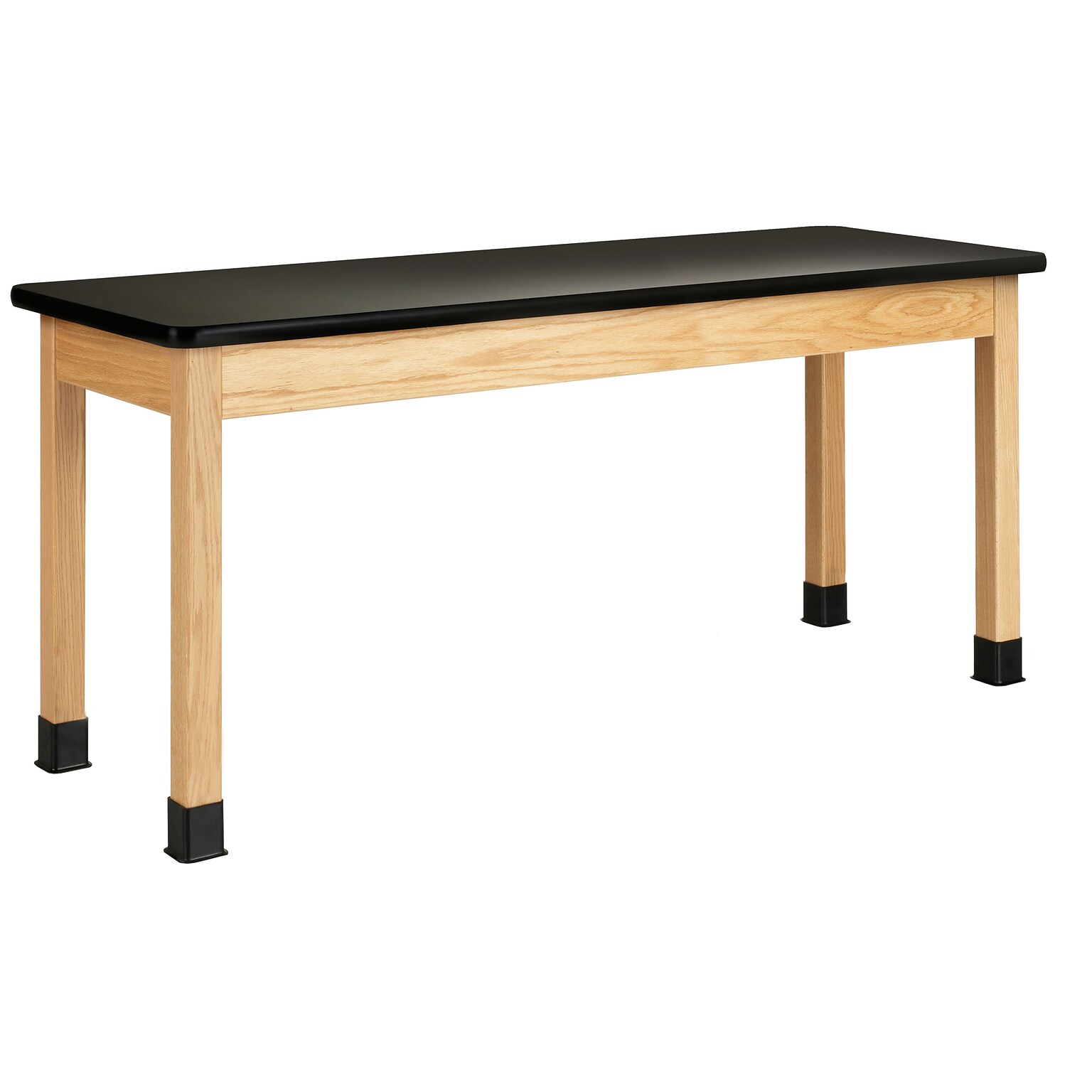 DWI Rectangular Science Table, 72 x 24, Oak (P7306K30N)