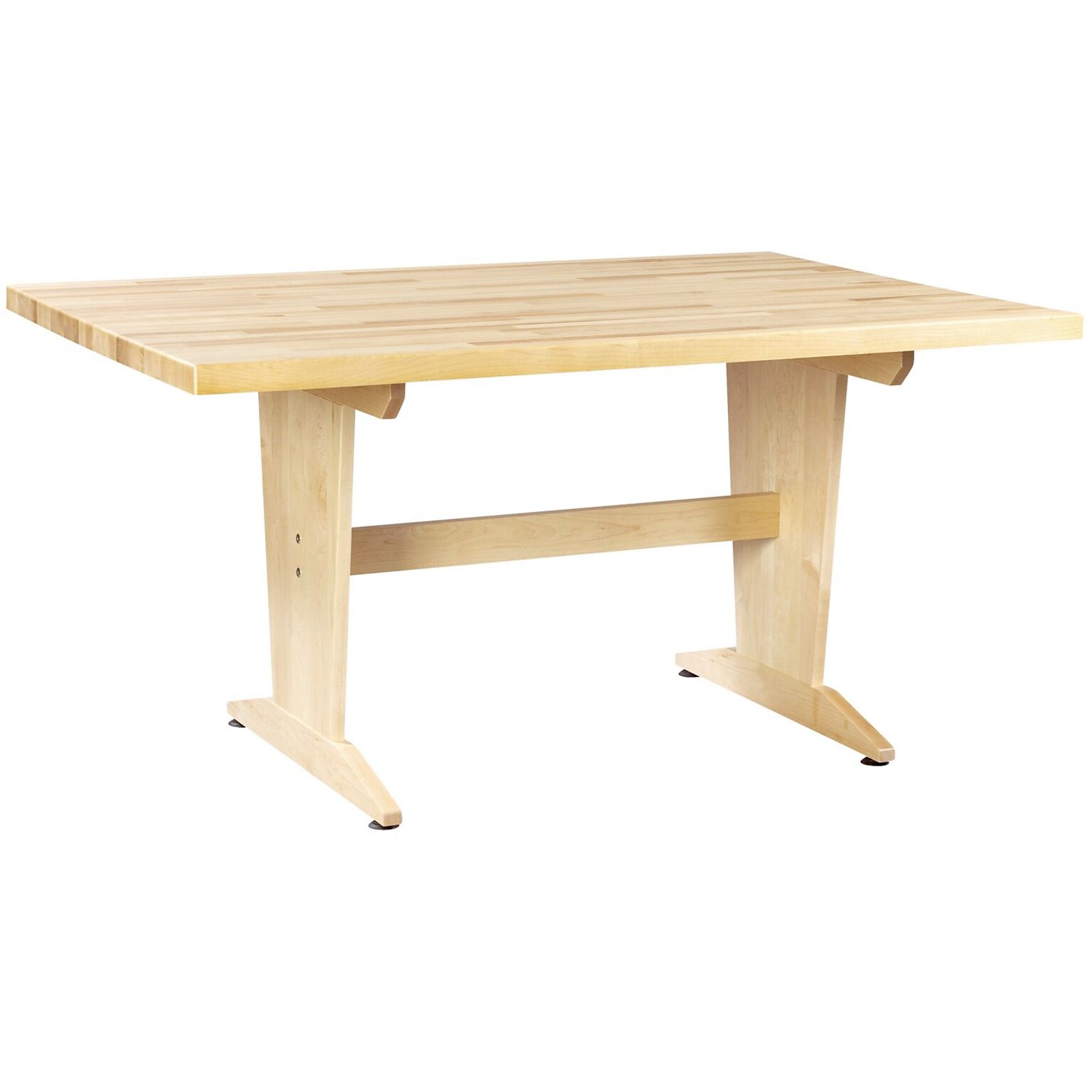 SHAIN Art/Planning Table 30H x 60W x 42D Solid Maple (PT-62M)