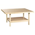 SHAIN Workbench 33.25H x 64W x 54D Maple Plywood