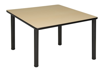 Regency Seating Beige Square Table 36 Metal/Wood