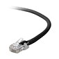 Belkin™ 8' RJ-45 Male/Male Cat5e Patch Network Cable; Black