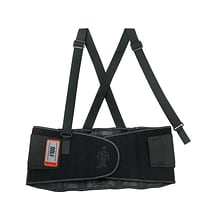 Ergodyne® ProFlex® Economy Back Support, Black, Small, 1 Each (150-11382)