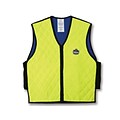 Ergodyne® Chill-Its® 6665 Evaporative Cooling Vest, Lime, 3XL
