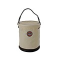 Ergodyne® Arsenal® Leather Bottom Bucket With Top, White, XL