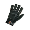 Ergodyne® ProFlex® 876 Synthetic Leather Hi-Visibility Thermal Waterproof Gloves, Orange, 2XL, Pair