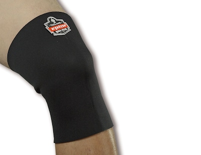 Ergodyne® ProFlex® Single-Layer Neoprene Knee Sleeve, Black, Small