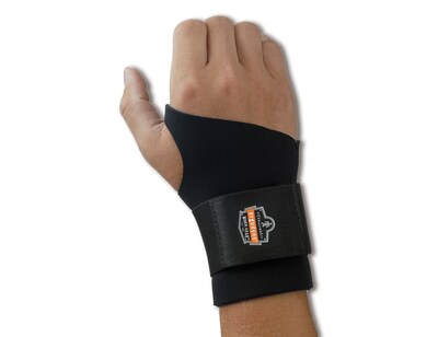 Ergodyne ProFlex 670 Neoprene Wrist Support with Single Strap, Small (16612)