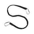 Ergodyne Squids Extended Dual Carabiner, 10 lb. Capacity, Black (19032)