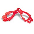 Ergodyne® Squids® Dual Clip Glove Grabber, Red, 6/Pack