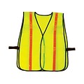 Ergodyne® GloWear® 8040HL Non-Certified Hi-Gloss Vest, Lime, One Size, 24/Pack