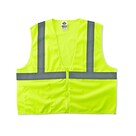 Ergodyne GloWear® 8210Z Class 2 Economy Vest, Small/Medium, Lime