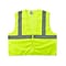 Ergodyne GloWear® 8210Z Class 2 Economy Vest, 2XL/3XL, Lime
