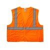 Ergodyne GloWear 8215BA Class 2 Hi-Visibility Economy Breakaway Vest, Orange, 4XL/5XL
