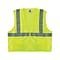 Ergodyne GloWear 8220Z Class 2 Hi-Visibility Standard Vest, Lime, Small/Medium