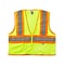 Ergodyne GloWear 8230Z Two-Tone Vest, ANSI Class R2, Small/Medium, Lime