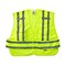 Ergodyne GloWear 8244 Expandable Public Safety Vest, Lime, 3XL+