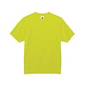 Ergodyne® GloWear® 8089 Non-Certified Hi-Visibility Safety T-Shirt, Lime, Small