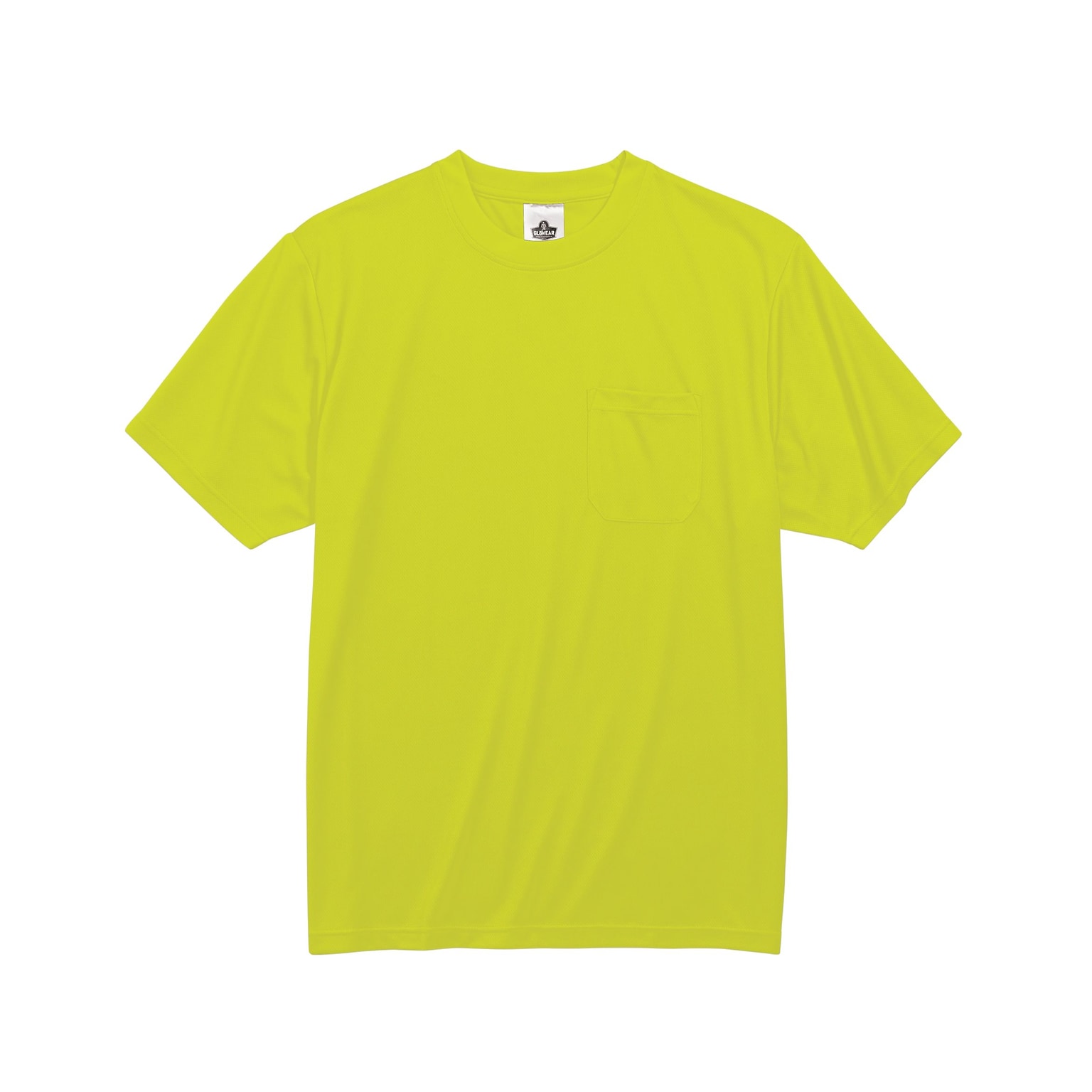 Ergodyne GloWear 8089 High Visibility Short Sleeve T-Shirt, Lime, Large (21554)