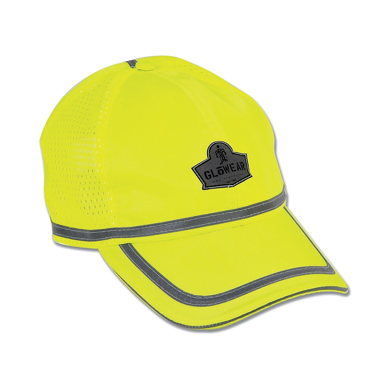 Ergodyne GloWear® 8930 High Visibility Baseball Cap, Lime, One Size (23239)