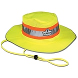 Ergodyne GloWear® 8935 Class Headwear Hi-Vis Ranger Hat, Small/Medium, Lime