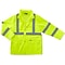 Ergodyne GloWear 8365 High Visibility Rain Jacket, ANSI Class R3, Lime, XL