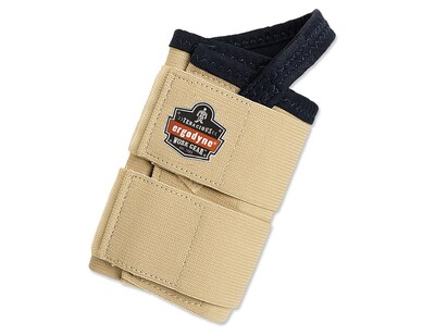Ergodyne ProFlex 4010 Elastic Wrist Support with Double Strap, Medium (70134)