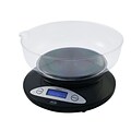 American Weigh Scales 5KBOWL Digital Kitchen Bowl Scale; Black