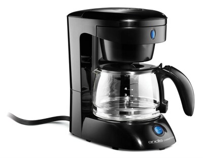 Andis ADC-3 4 Cups Automatic Coffee Maker, Black (69050)