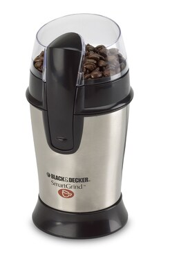 Black & Decker® Smartgrind Coffee Bean Grinder, 4 oz., Silver