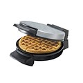 Black & Decker® Belgian Round Waffle Maker, Silver