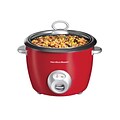 Hamilton Beach® 20 Cup Rice Cooker, Red
