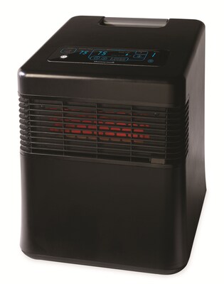 Honeywell 1500-Watt Electric Heater, Black (HZ-980)