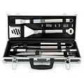 Mr. Bar-B-Q® Stainless Steel Tool Set With Aluminum Case; 18 Pieces/Set