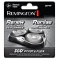 Remington® Replacement Head and Cutter Assembly For 360 Pivot & Flex Rotary Shavers; Chrome