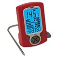 Taylor Weekend Warrior Remote Probe Cooking Thermometer/Timer, Red