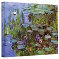 ArtWall Sea Roses Gallery Wrapped Canvas Art By Claude Monet, 24 x 32