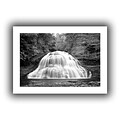 ArtWall New York-Treman Falls Flat Unwrapped Canvas Art By Dan Wilson, 32 x 48