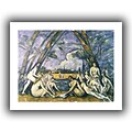 ArtWall The Large Bathers Unwrapped Canvas Art By Paul Cezanne, 36 x 48