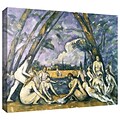 ArtWall The Large Bathers Gallery Wrapped Canvas Art By Paul Cezanne, 18 x 24