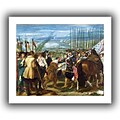 ArtWall The Surrender of Breda Flat Unwrapped Canvas Art By Diego Velazquez, 36 x 44