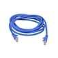 Belkin™ 15' Cat6 Male High-Performance Snagless Network Cable, Blue