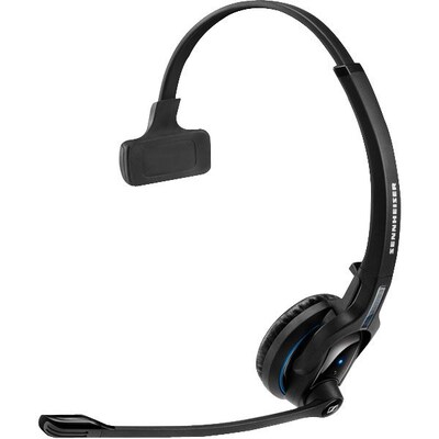 Sennheiser MB Pro 1 UC ML Premium Single-Sided Bluetooth Headset W/Dongle Lync, Black